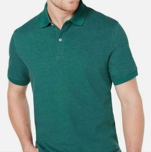 Club Rm stretch green polo